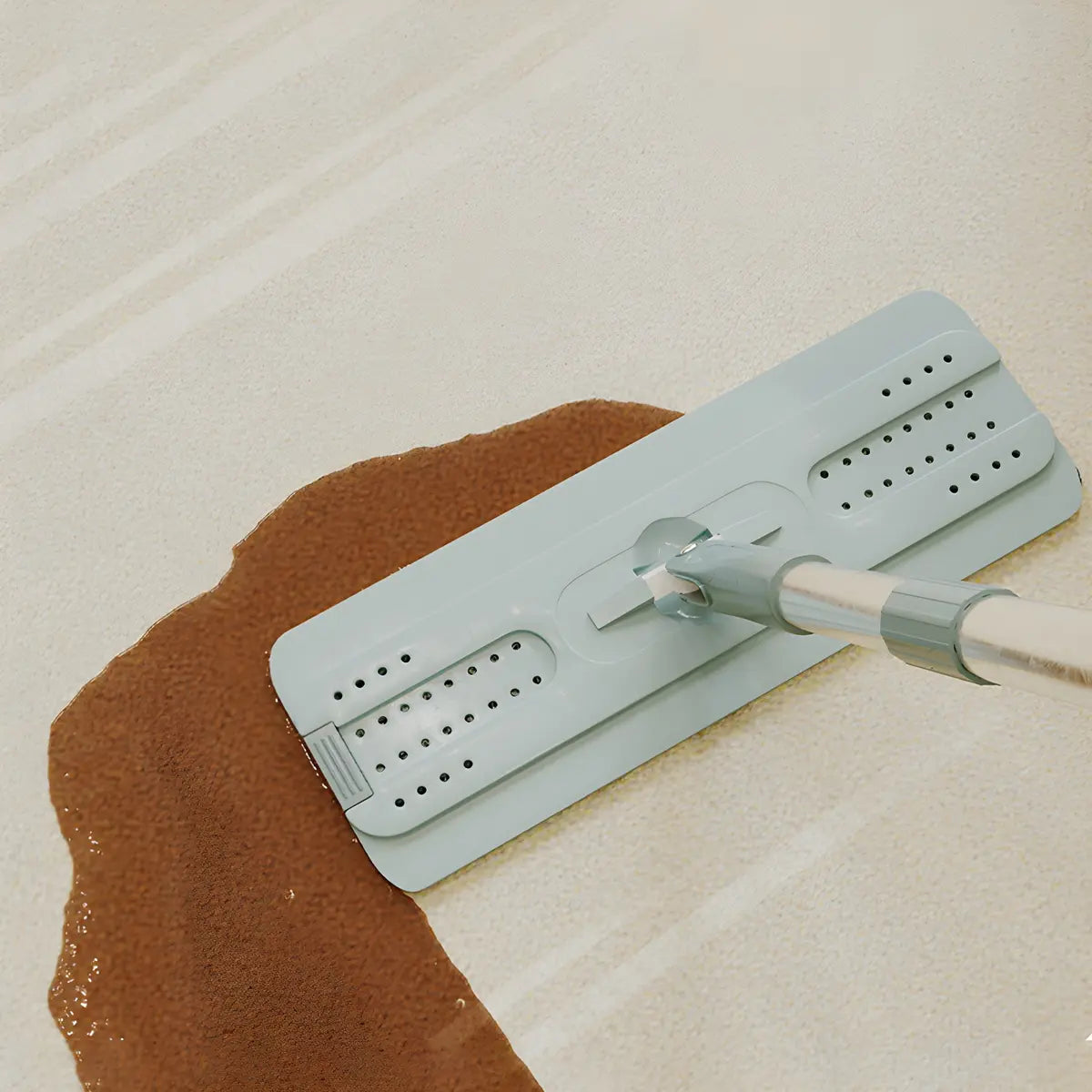 Kitchen Oval Pattern Polyester Rectangle Area Rug Image - 4