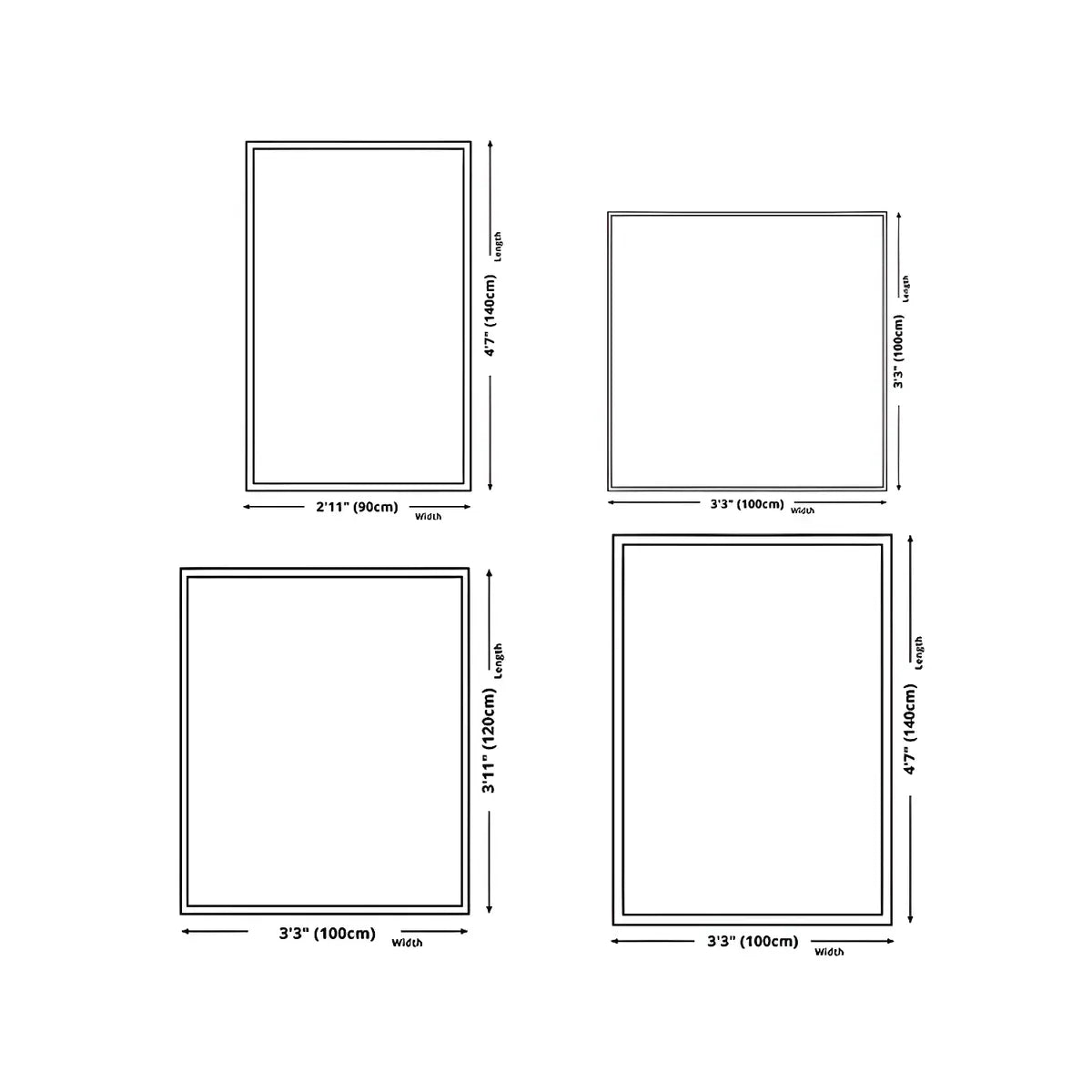 Kitchen Oval Pattern Polyester Rectangle Area Rug