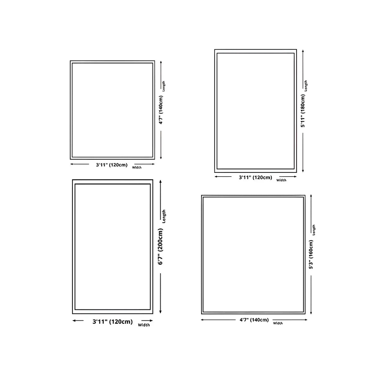 Kitchen Oval Pattern Polyester Rectangle Area Rug Image - 8