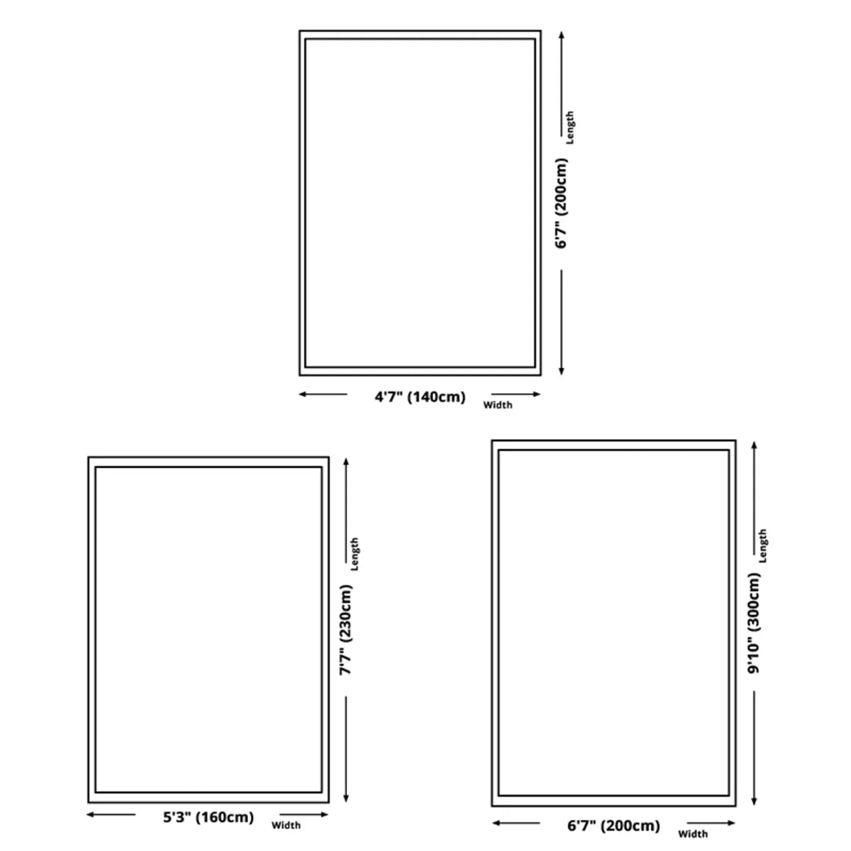 Kitchen Vinyl Rectangular Floral Pattern Blue Area Rug Image - 12