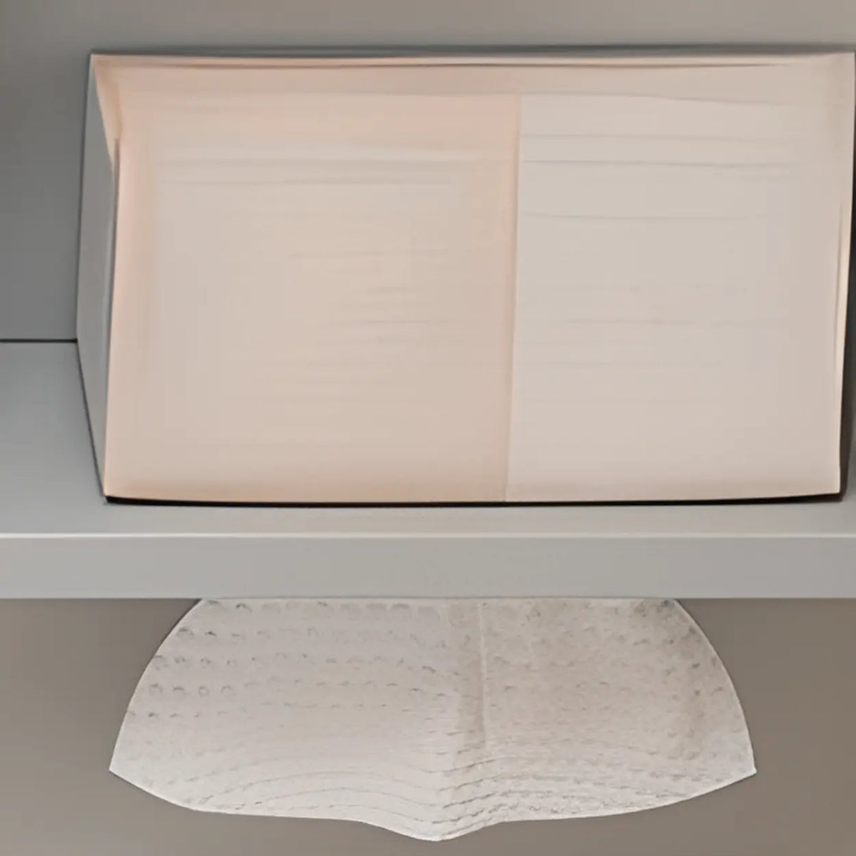 LED Mirror Rectangular Gray Wood Medicine Storage Cabinet Image - 6