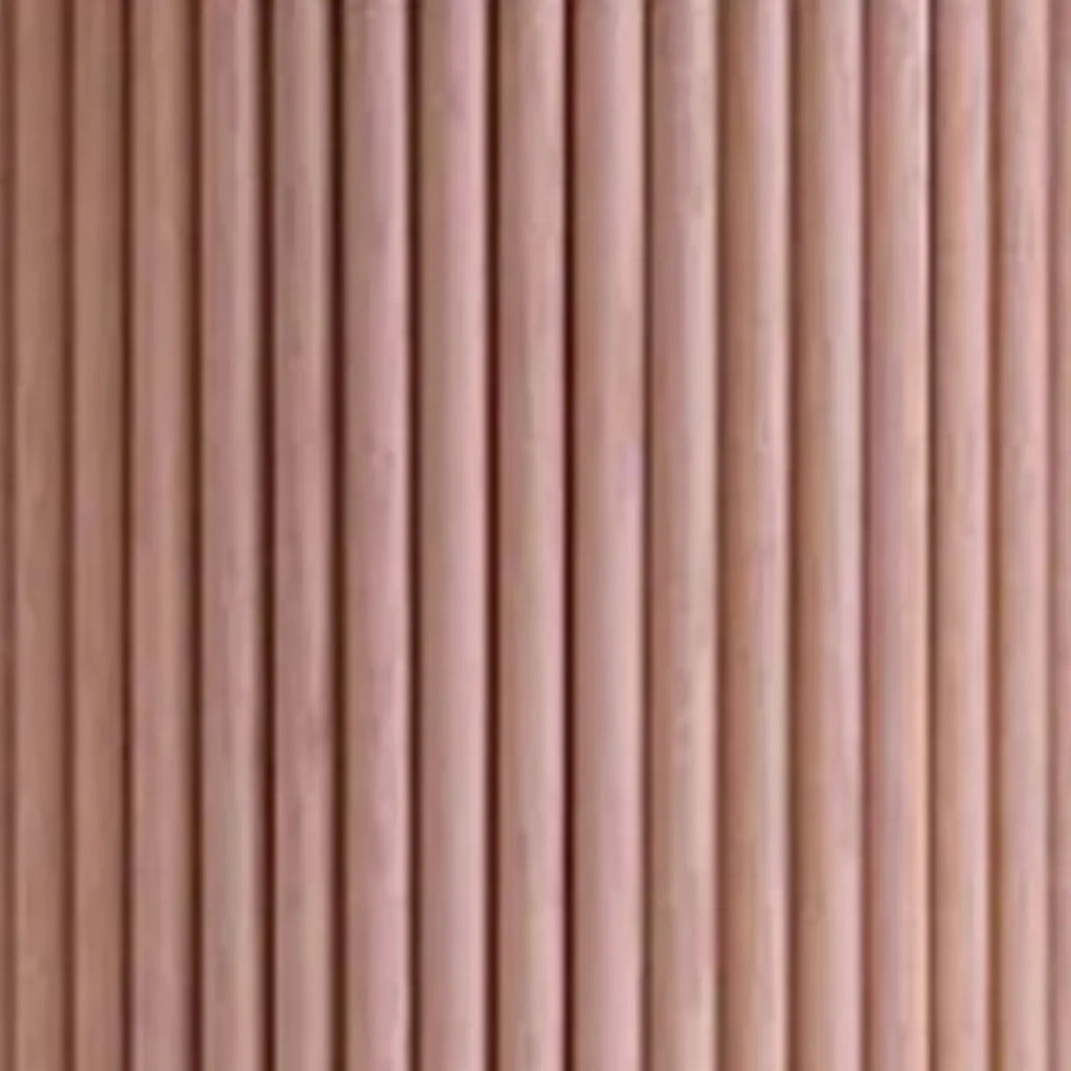 Light Brown Pine Wood Drum Base Round Coffee Table Image - 13