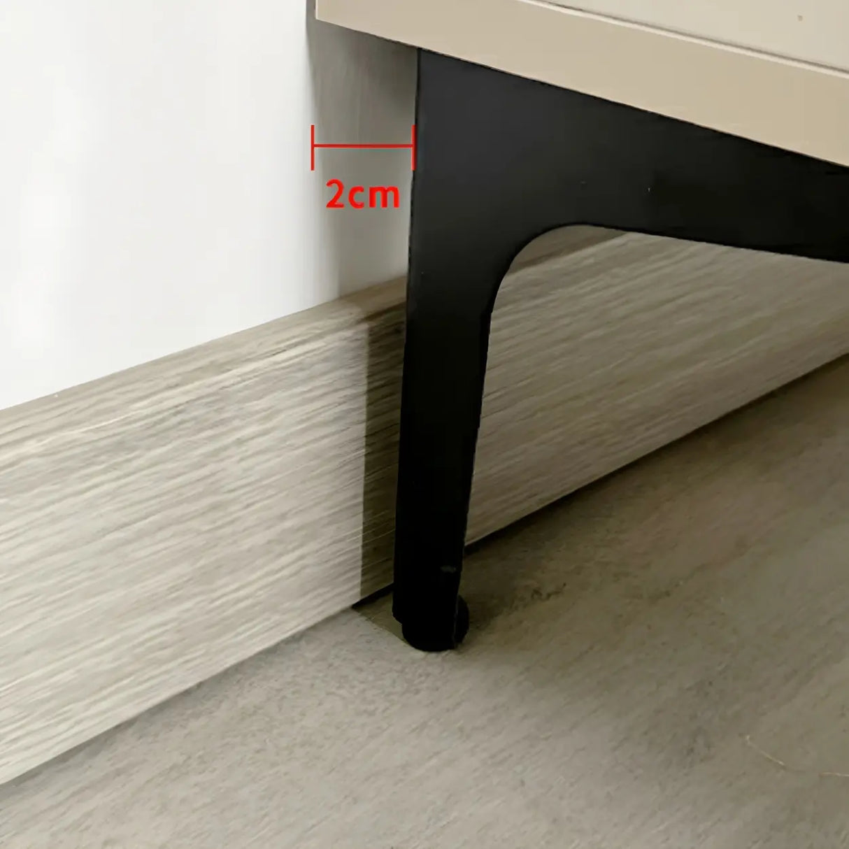 Light Gray Manufactured Wood Storage Dresser Chest Image - 13