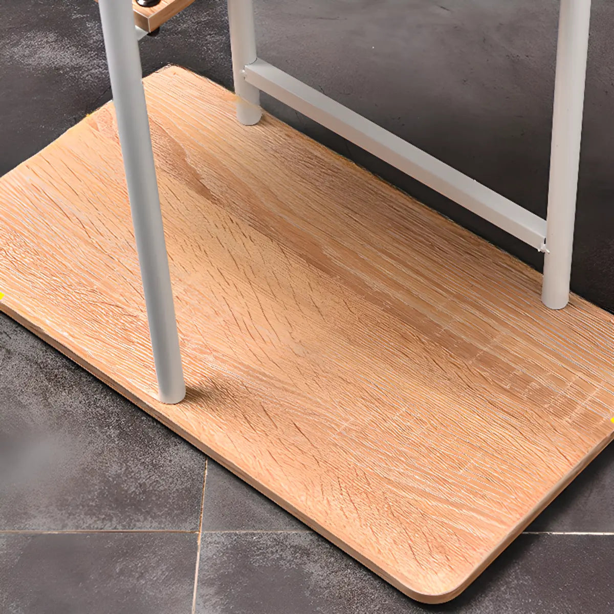 Living Room 6 Layers Wood Plant Stands Black-Brown Image - 6