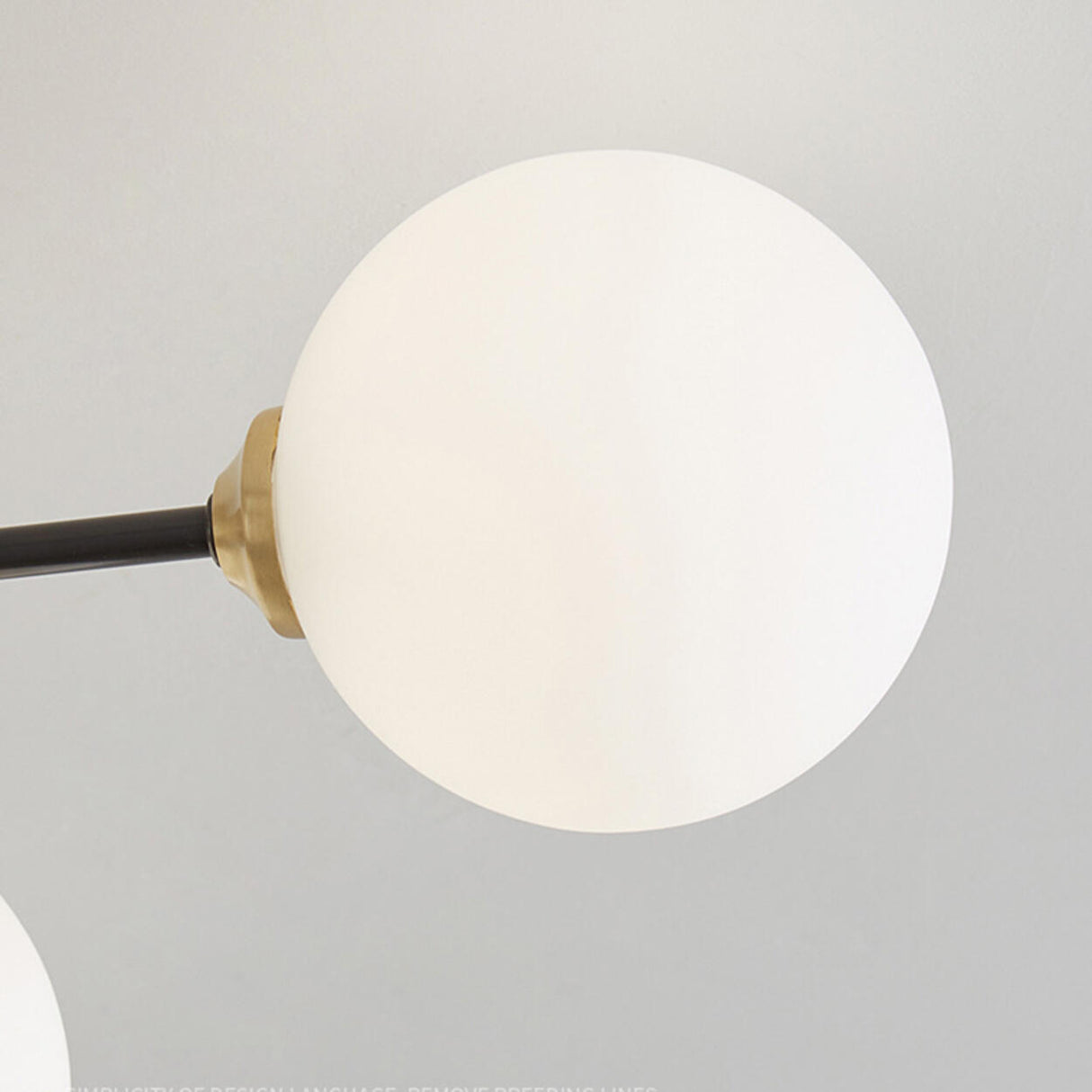 Living Room Sputnik Globe Semi-Flush Mount Lamp 9-Light Image - 11