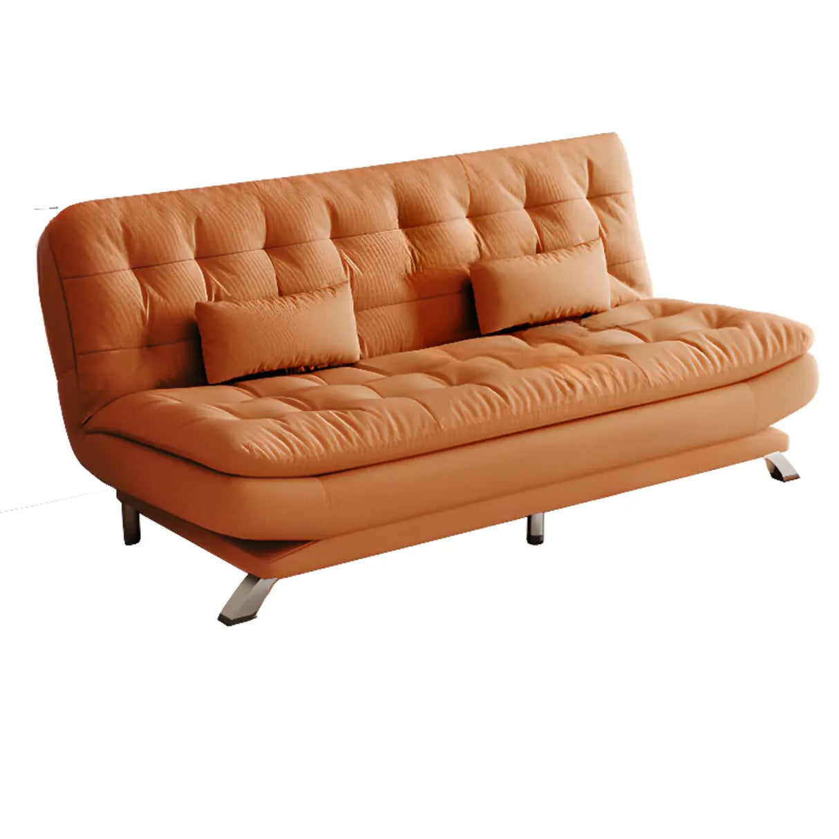 Living Room Two-Color Fabric Wooden Frame Loveseat Image - 13