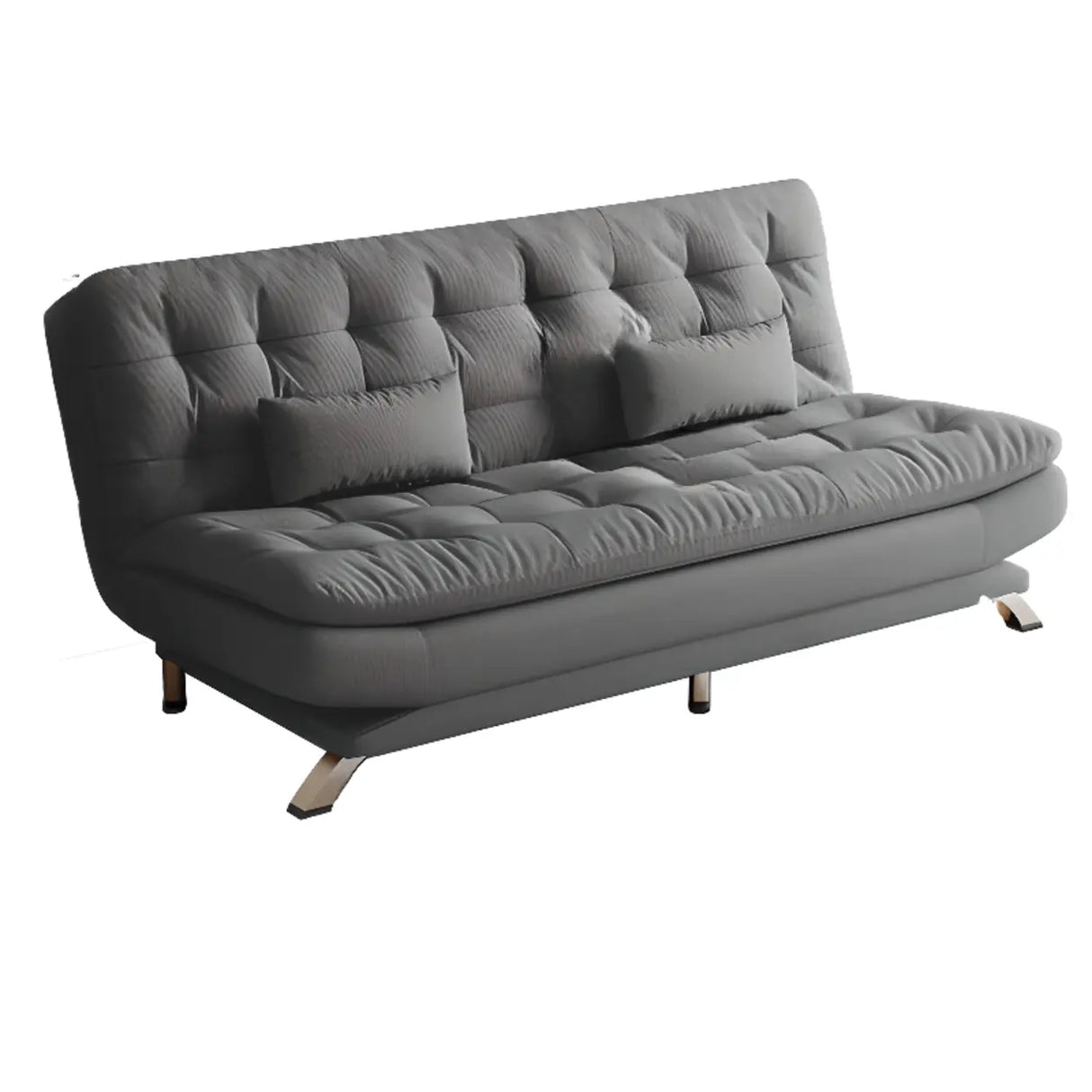 Living Room Two-Color Fabric Wooden Frame Loveseat Image - 16