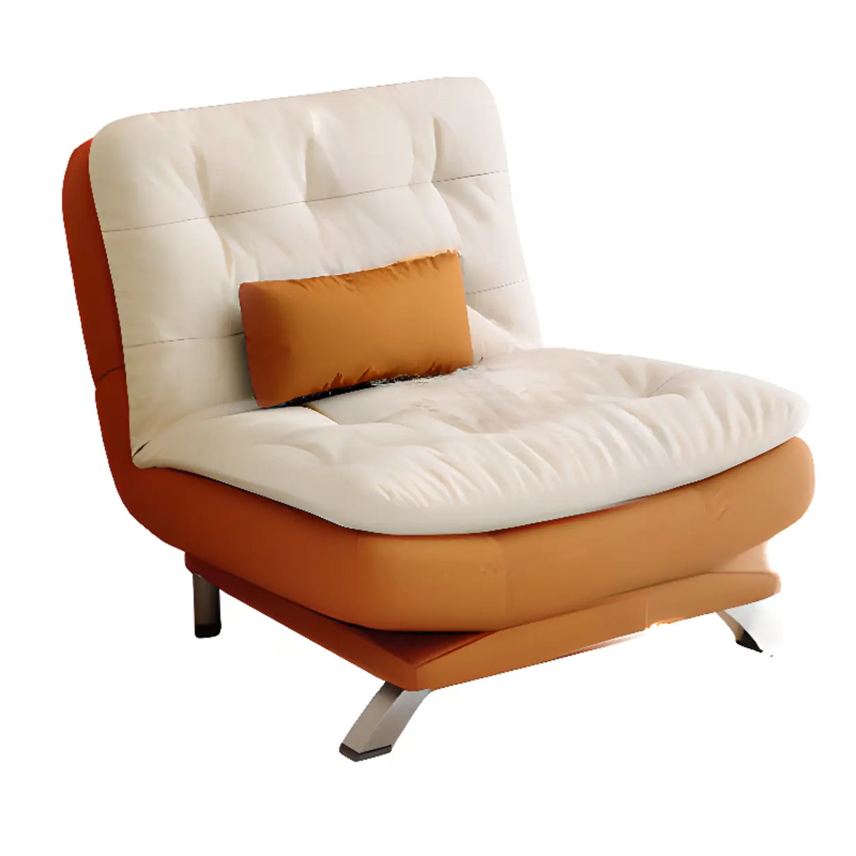 Living Room Two-Color Fabric Wooden Frame Loveseat Image - 2