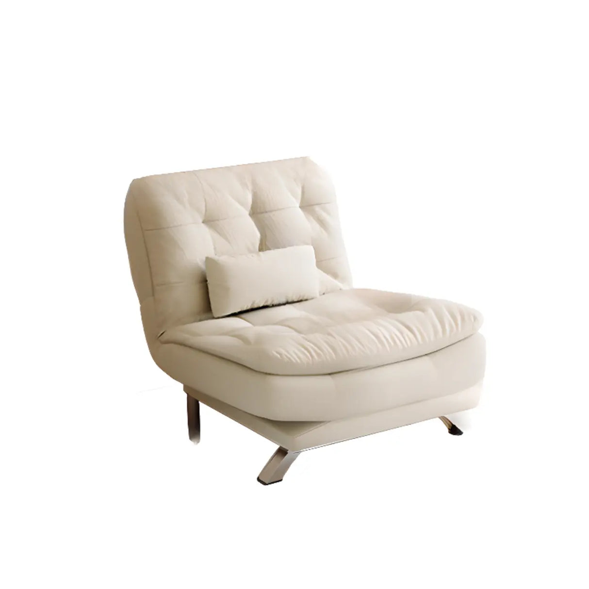 Living Room Two-Color Fabric Wooden Frame Loveseat Image - 3