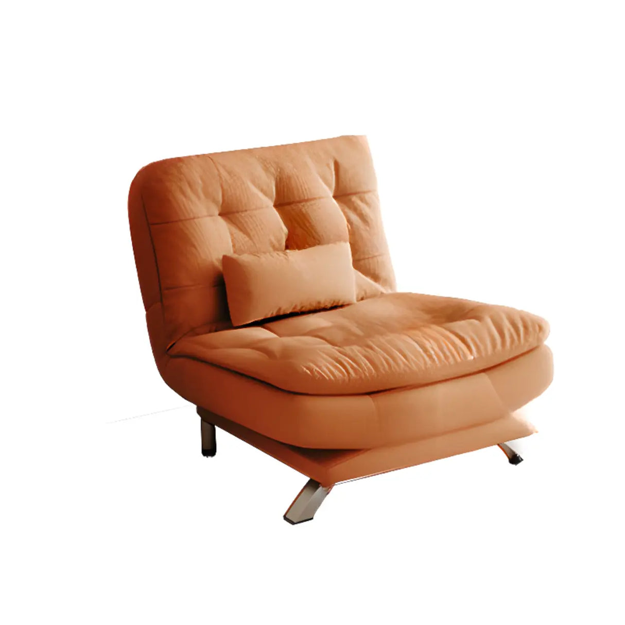 Living Room Two-Color Fabric Wooden Frame Loveseat Image - 5