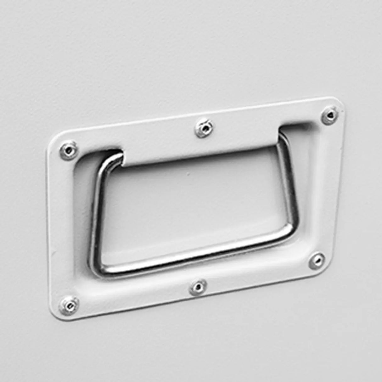 Lockable Coffee White Steel Horizontal Filing Cabinet Image - 19