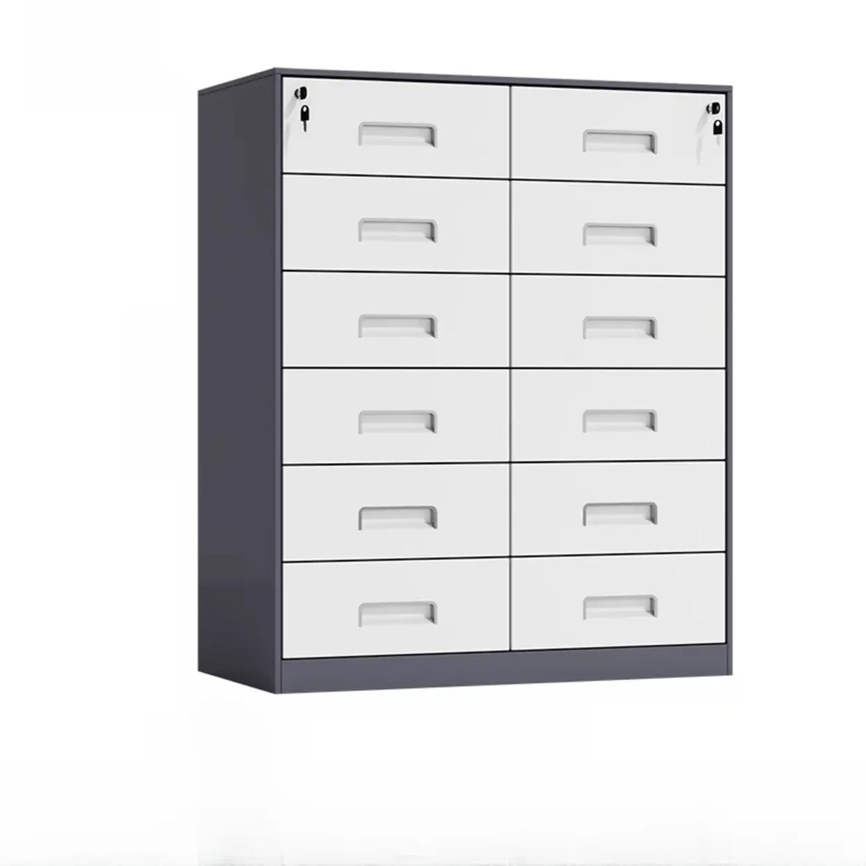 Lockable Steel Vertical Large Filing Storage Cabinet Image - 17