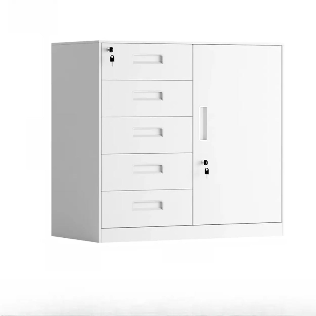 Lockable Steel Vertical Large Filing Storage Cabinet Image - 19