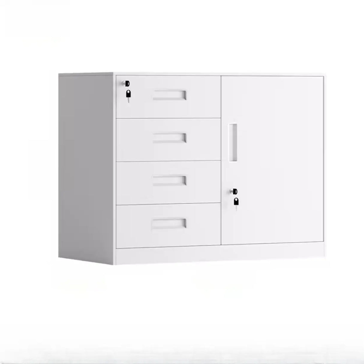 Lockable Steel Vertical Large Filing Storage Cabinet Image - 20