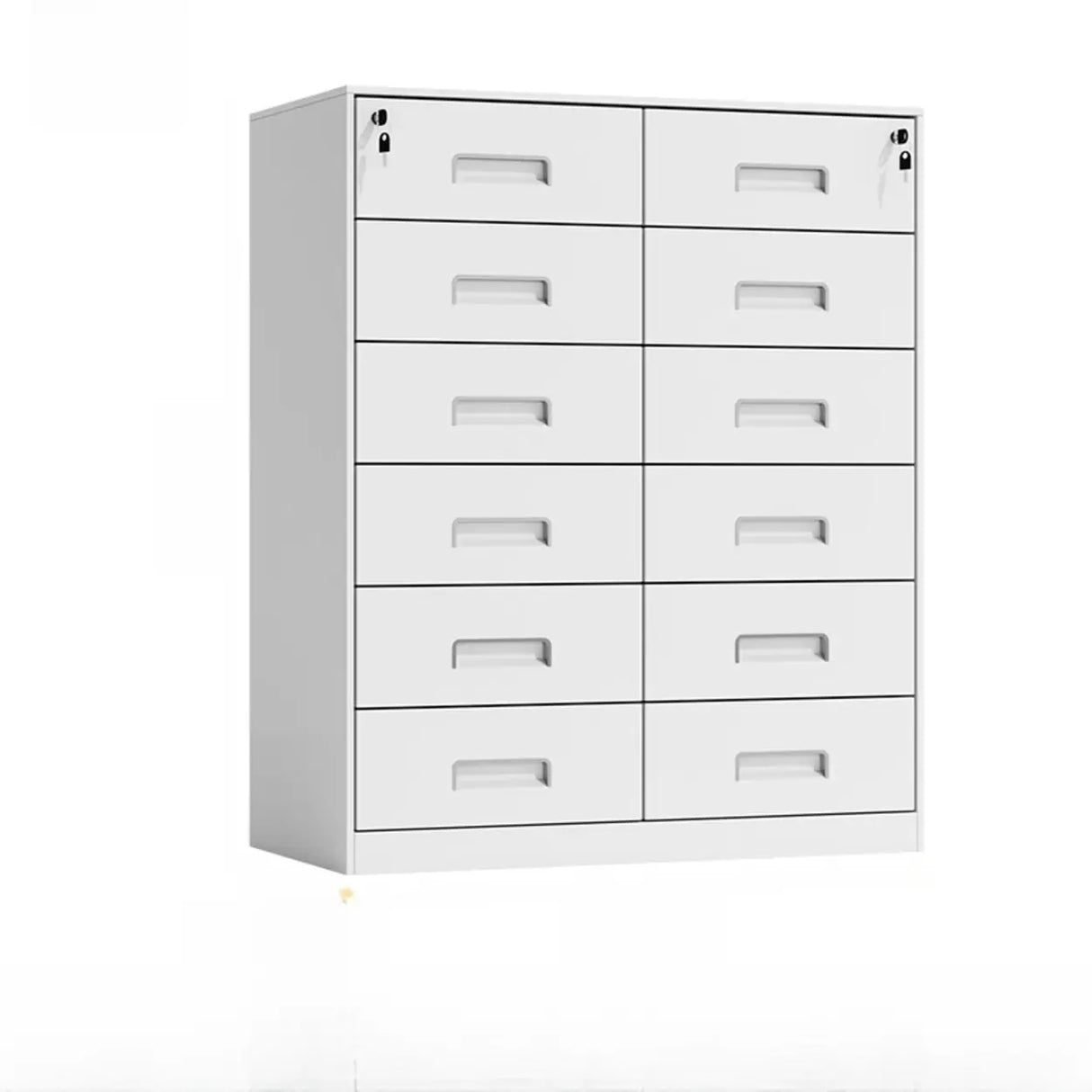 Lockable Steel Vertical Large Filing Storage Cabinet Image - 22
