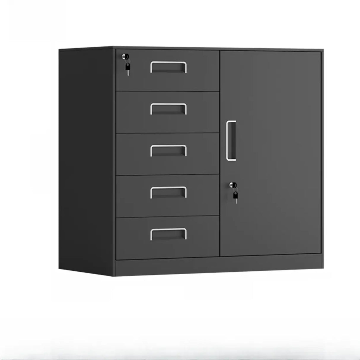 Lockable Steel Vertical Large Filing Storage Cabinet Image - 24