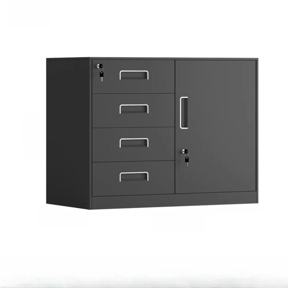 Lockable Steel Vertical Large Filing Storage Cabinet Image - 25