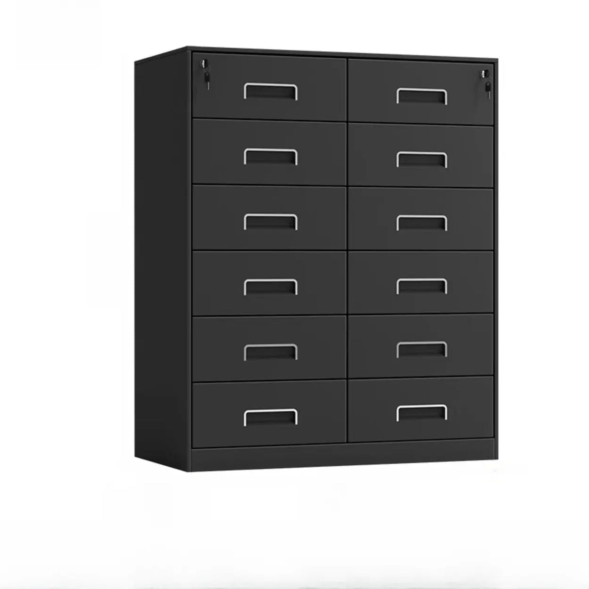 Lockable Steel Vertical Large Filing Storage Cabinet Image - 27