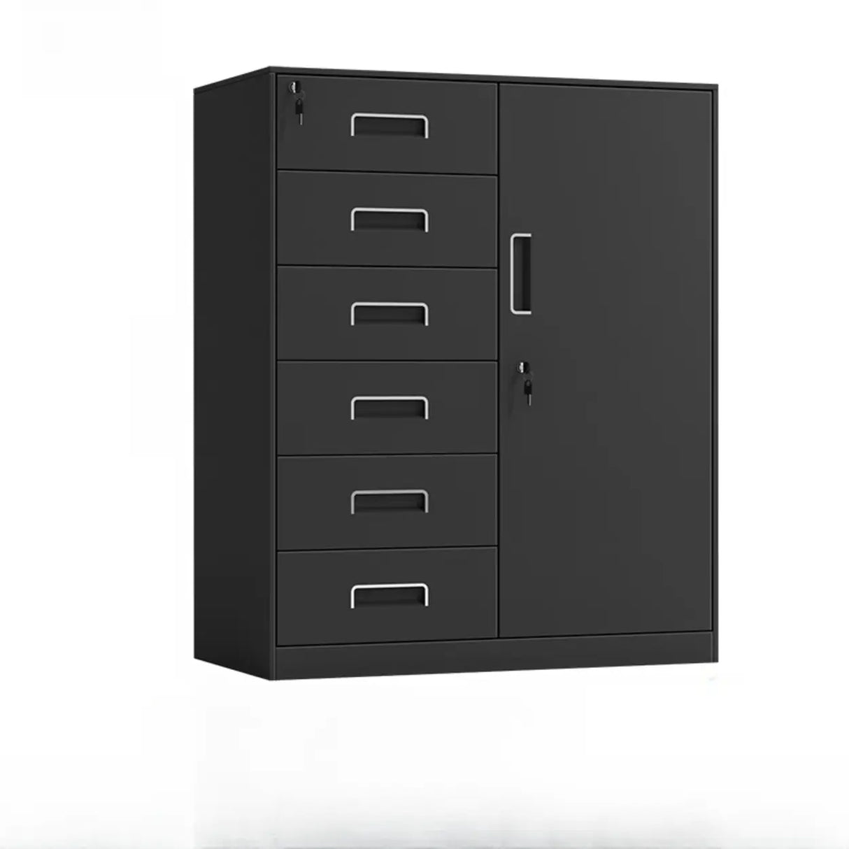 Lockable Steel Vertical Large Filing Storage Cabinet Image - 28