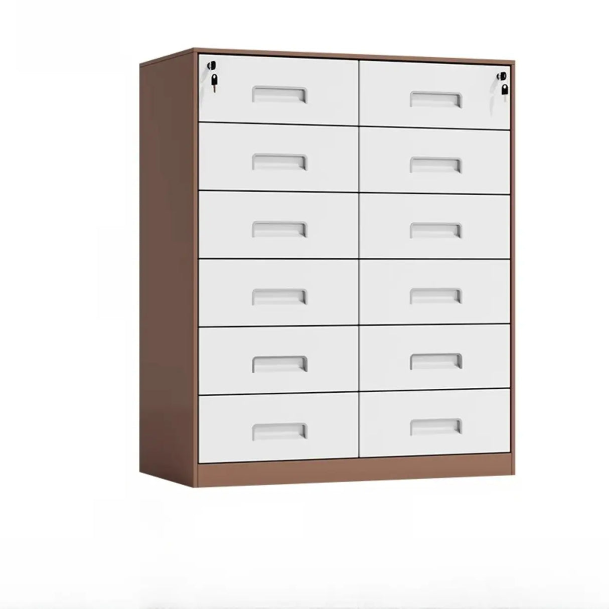 Lockable Steel Vertical Large Filing Storage Cabinet Image - 8
