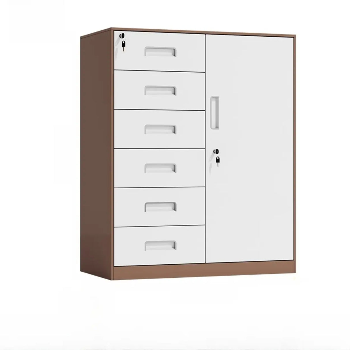 Lockable Steel Vertical Large Filing Storage Cabinet Image - 9