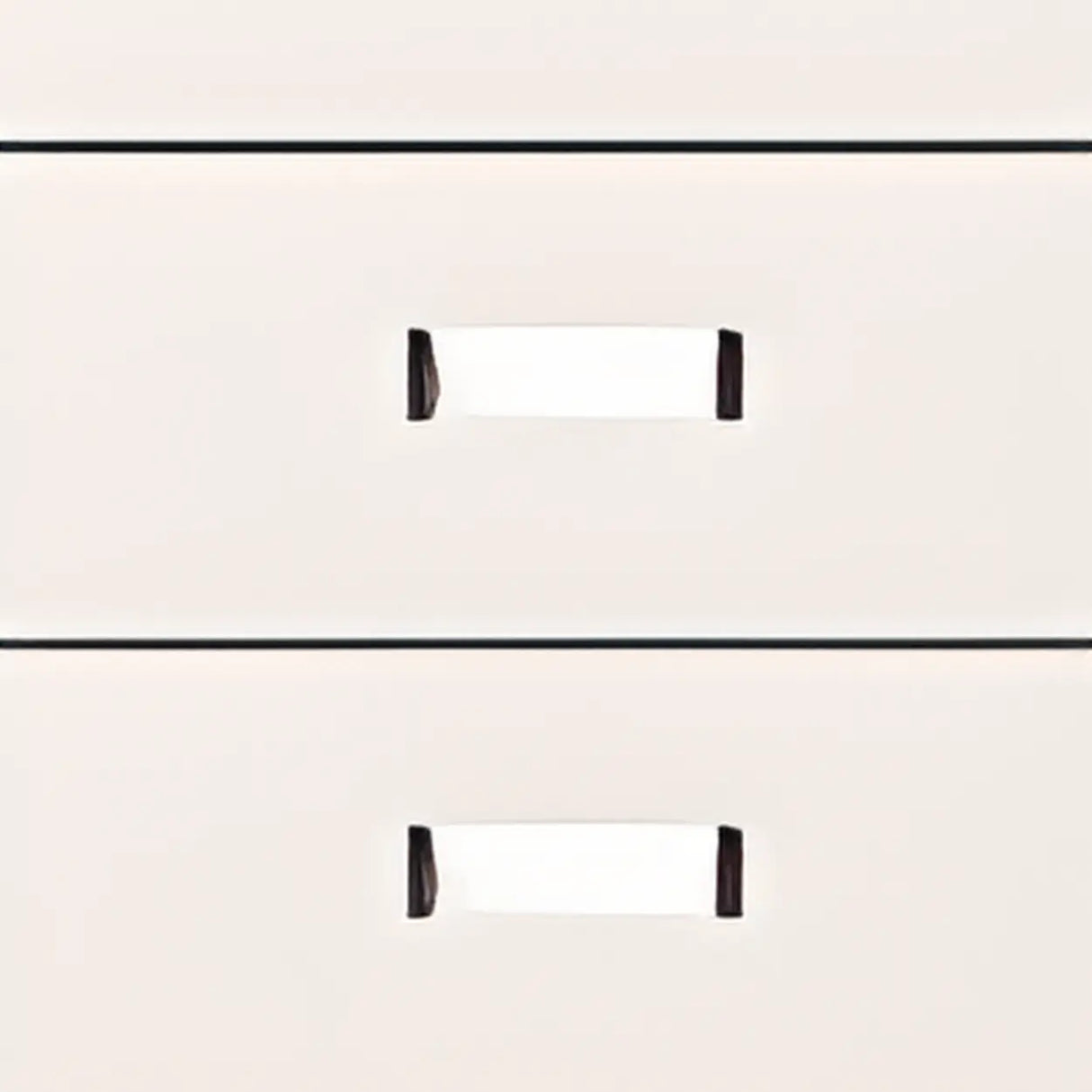 Lockable White Storage Vertical Filing Cabinet with Doors Image - 11