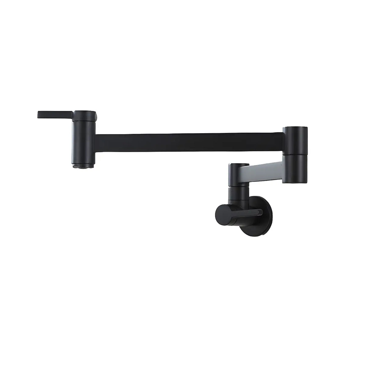 Low Arc Lever Handles Wall-Mounted Kitchen Faucets Image - 10
