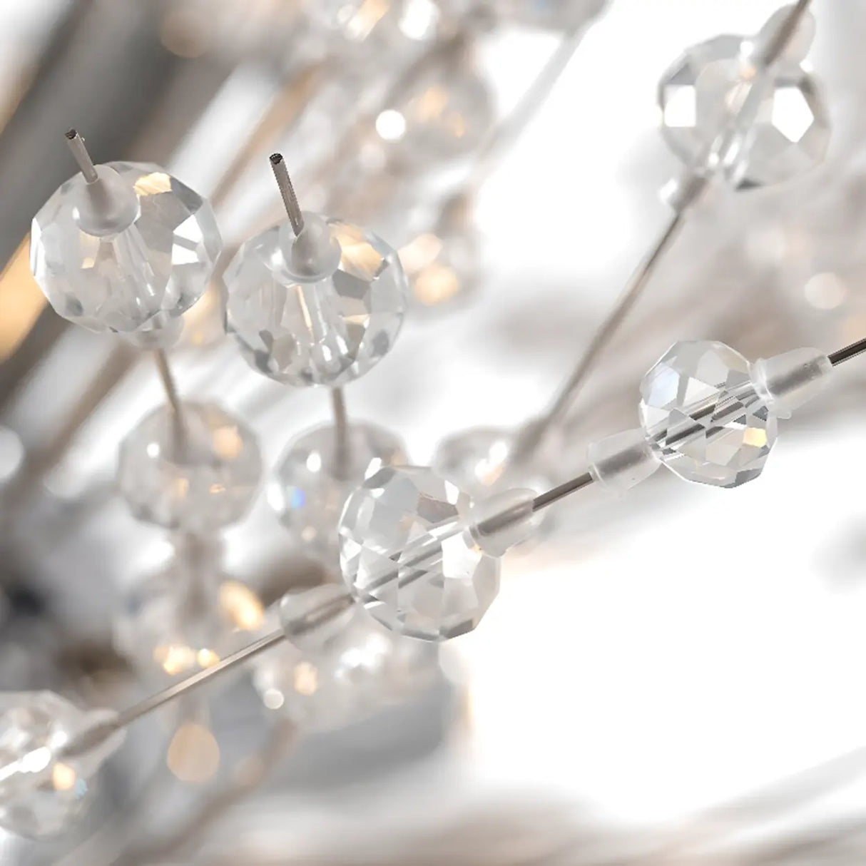 Luxurious Crystal Branch Island Chandelier Light Image - 15