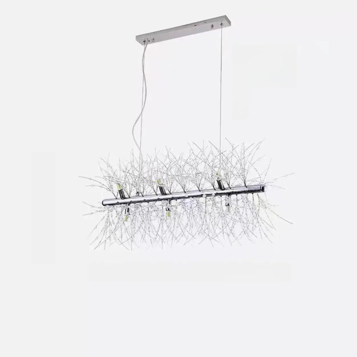 Luxurious Crystal Branch Island Chandelier Light Image - 7