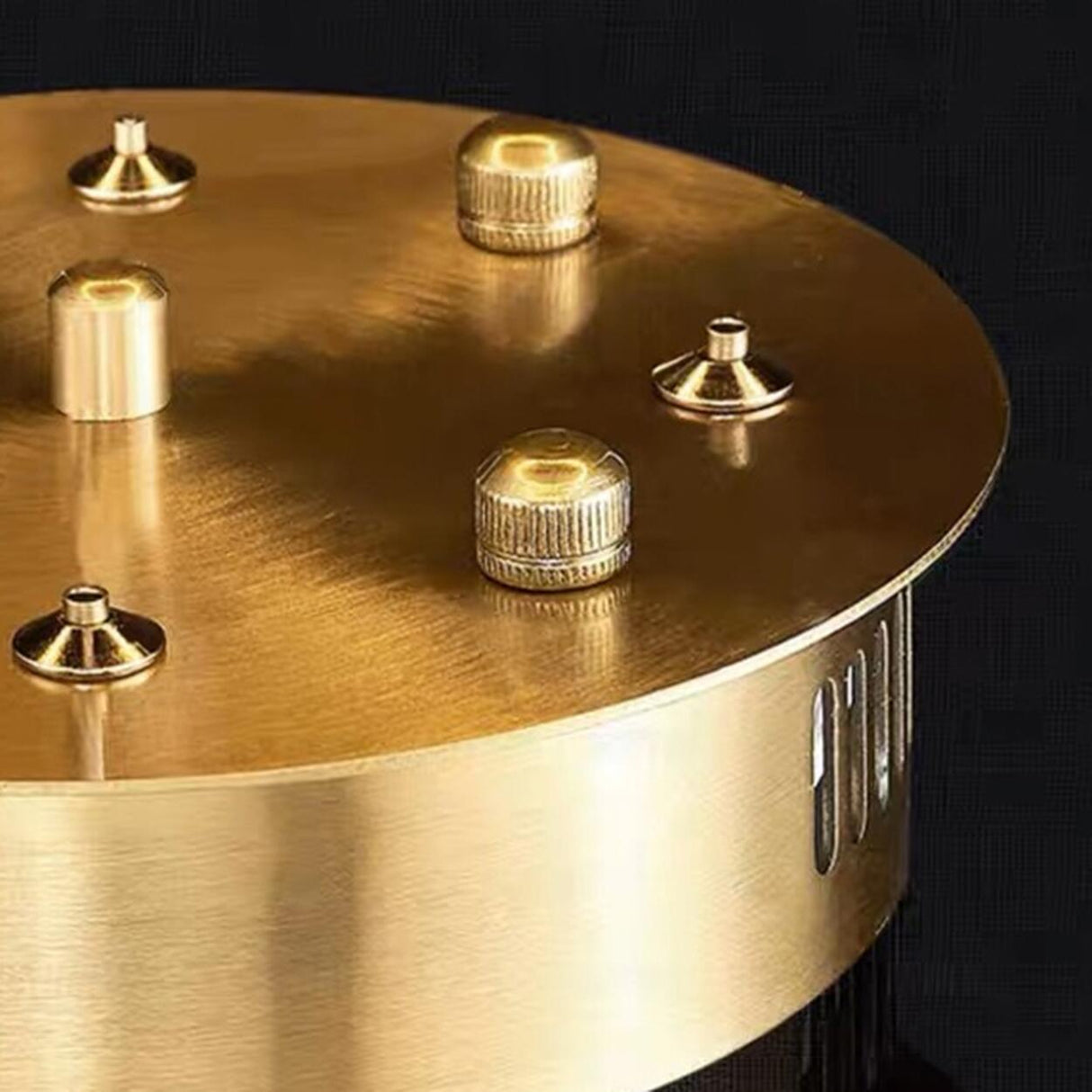 Luxurious Crystal Round Chandelier Adjustable Height Image - 12