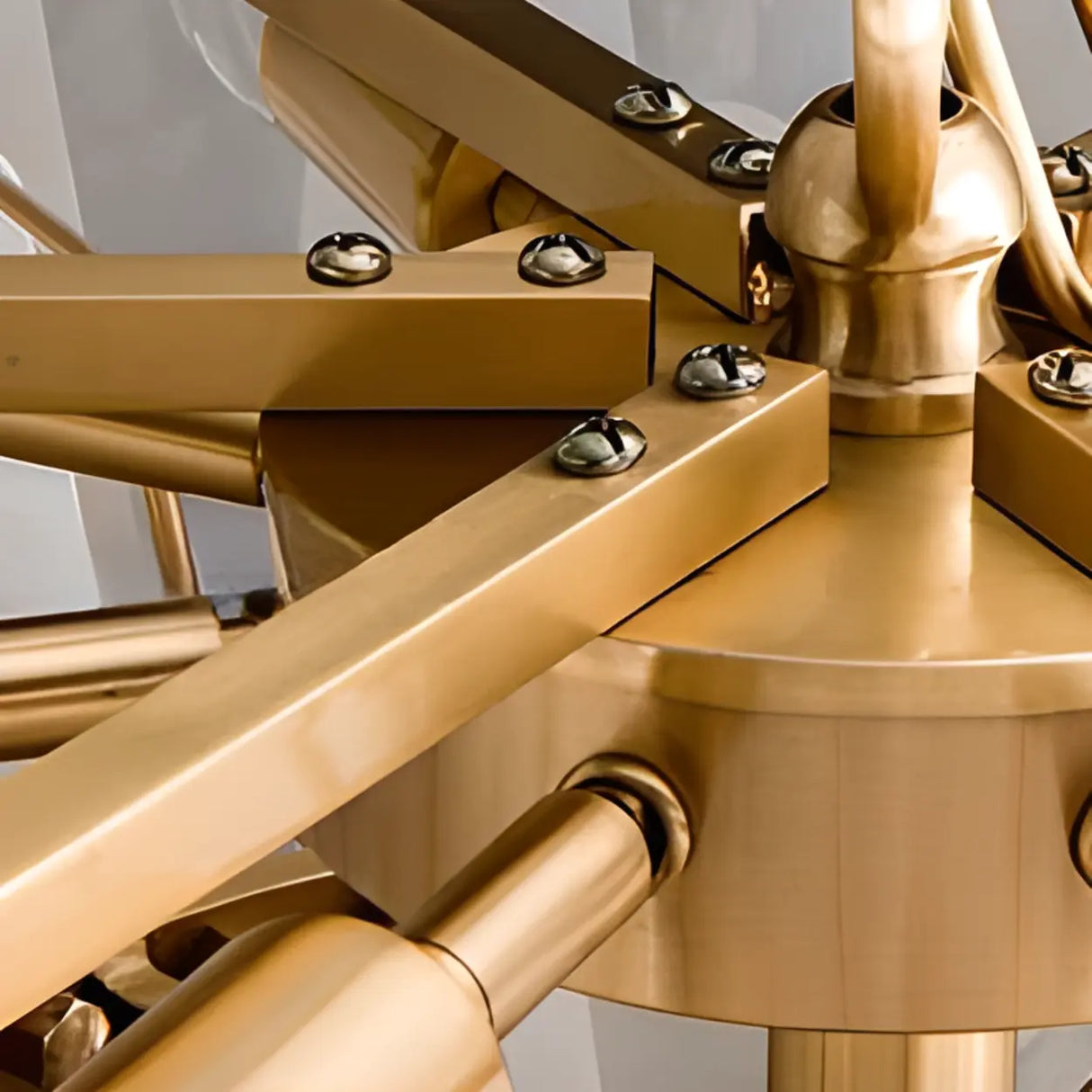 Luxury Alabaster Tiered Teardrop Living Room Chandelier Image - 10