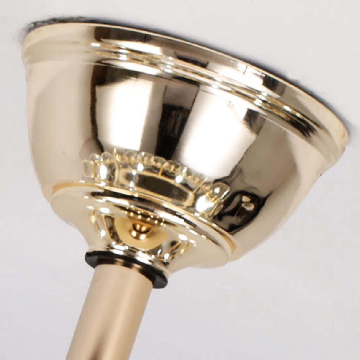 Luxury Leaf Shaped Round Chandelier Ceiling Fan Light Image - 14