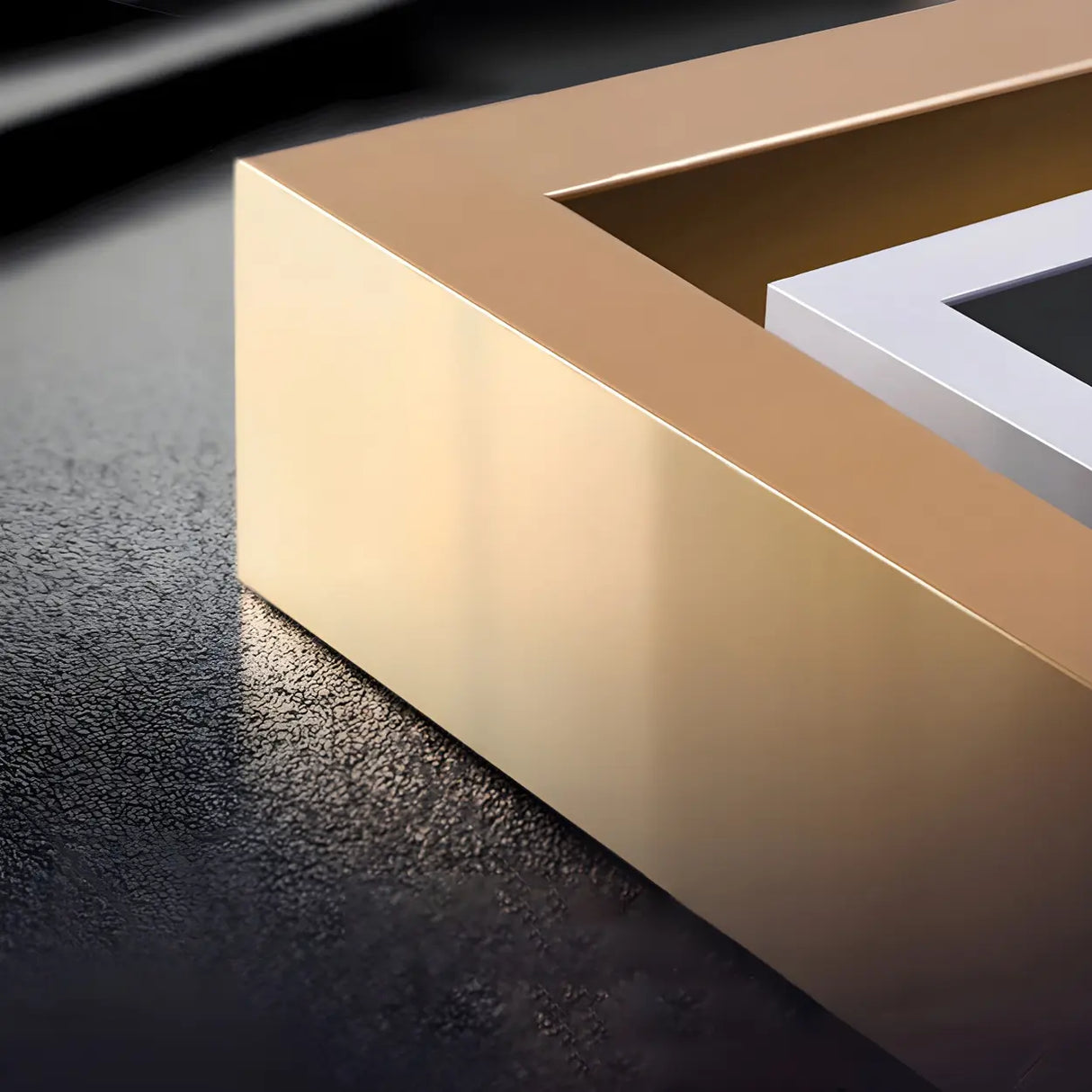 Luxury Rectangle White Marble Scratch Resistant Dining Table Image - 7