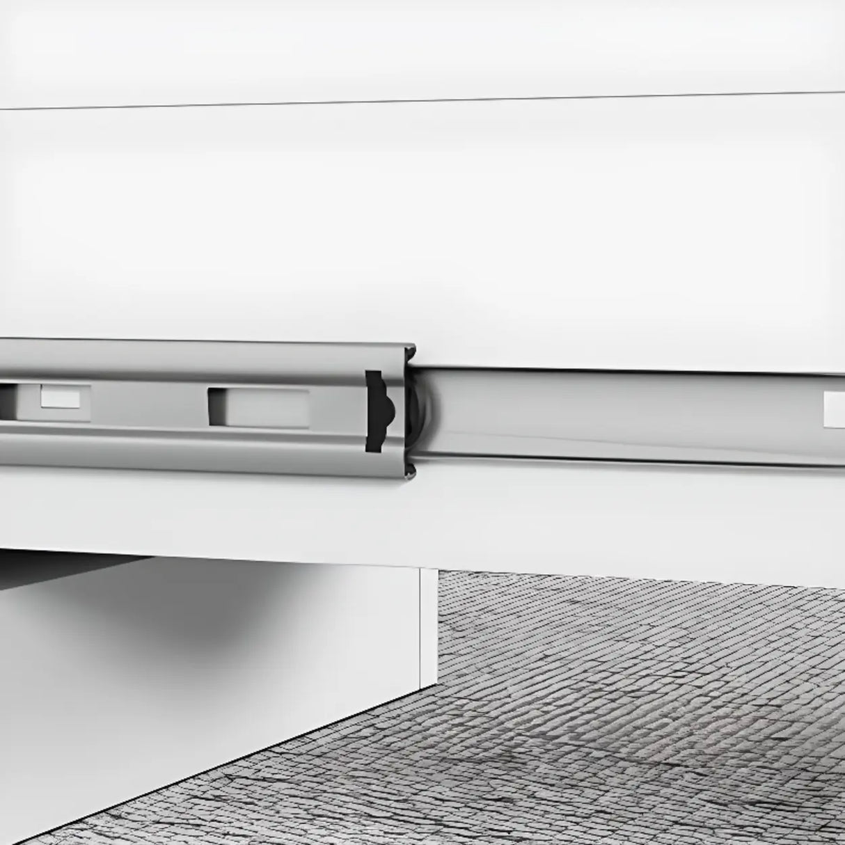 Metal White Lockable Storage Vertical Filing Cabinet Image - 16