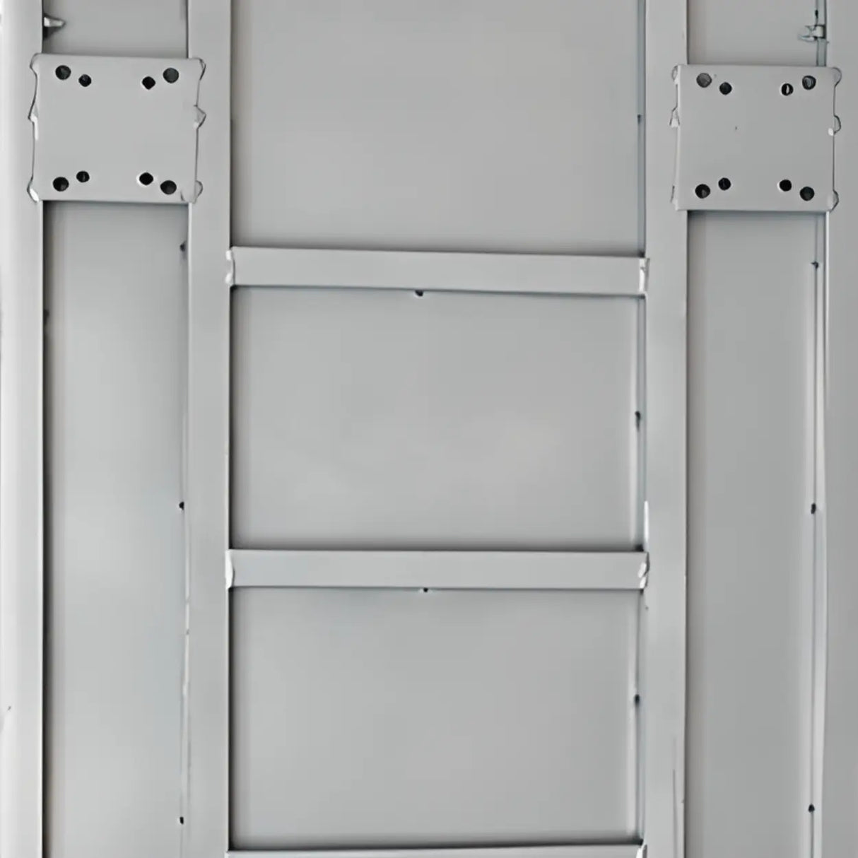 Metallic Multi-Purpose Adult Fold-up Cart with Handle and Toolbox Image - 9