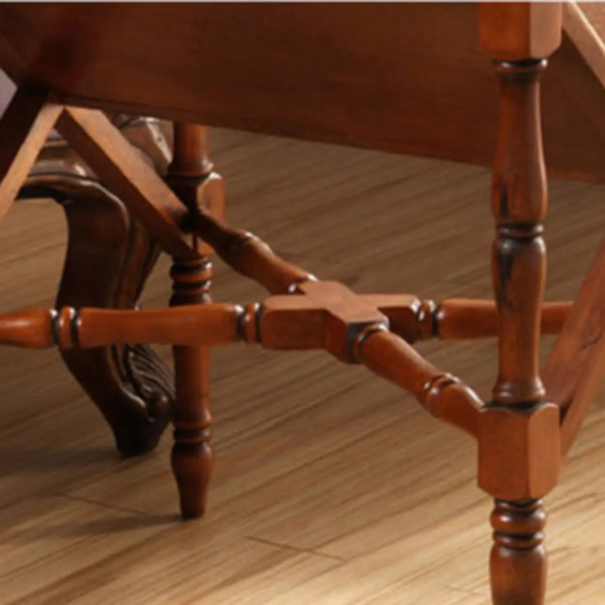 Mid-century Antique Wooden Magazine Storage Bookshelf Image - 9