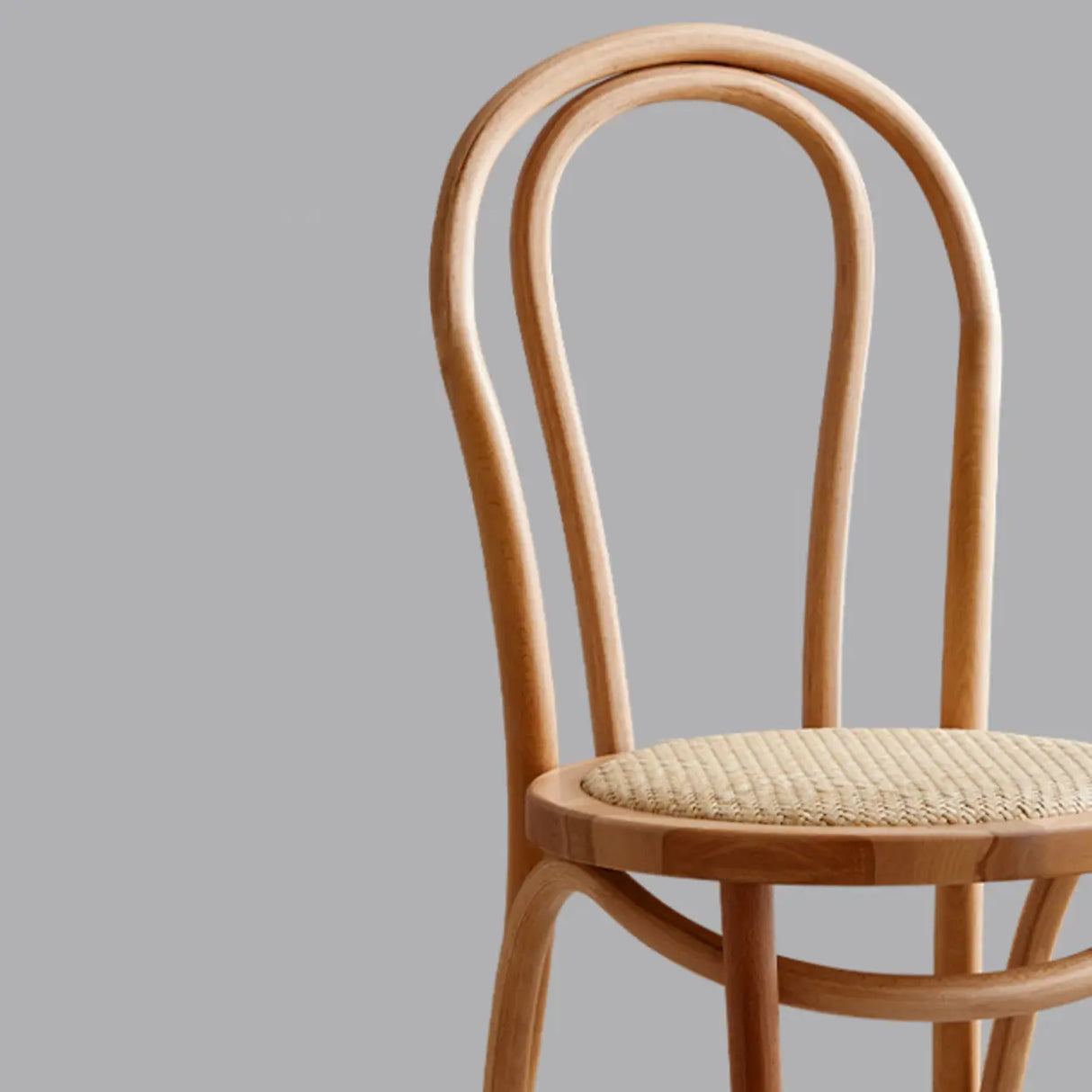 Mid-Century Modern Beech Wood Armless Dining Chair Image - 17