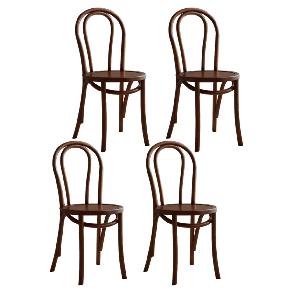 Mid-Century Modern Beech Wood Armless Dining Chair Image - 39