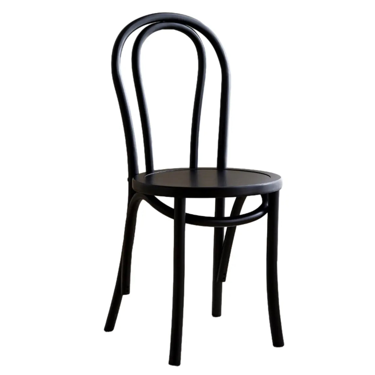 Mid-Century Modern Beech Wood Armless Dining Chair Image - 9