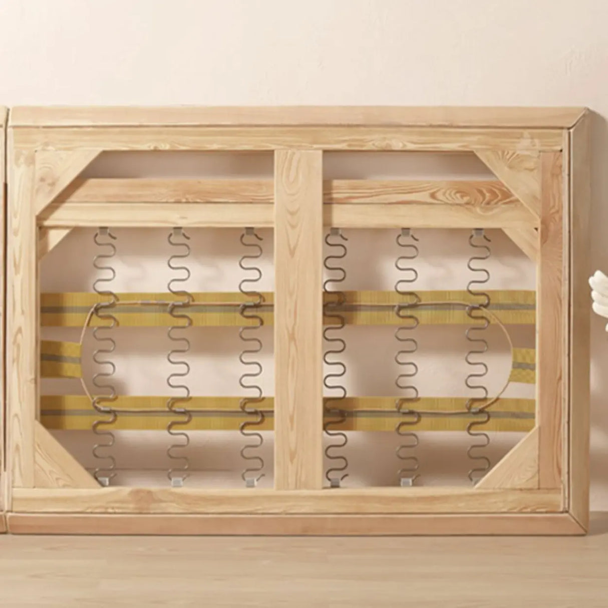 Mid-Century Modern Brown Cow Leather Flared Arm Sofa Image - 14