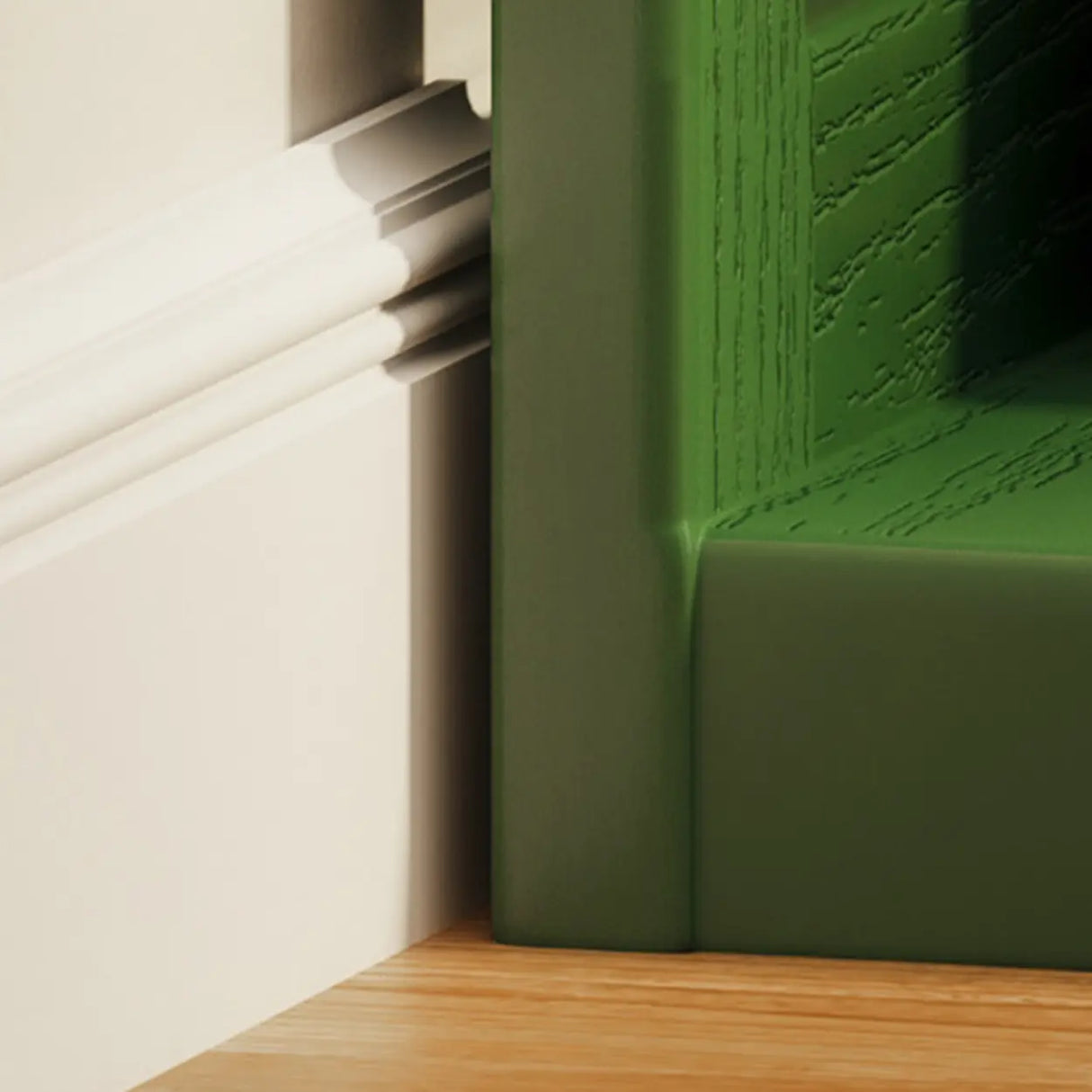 Mid-Century Modern Stand Wood Vertical Corner Bookshelf Image - 12