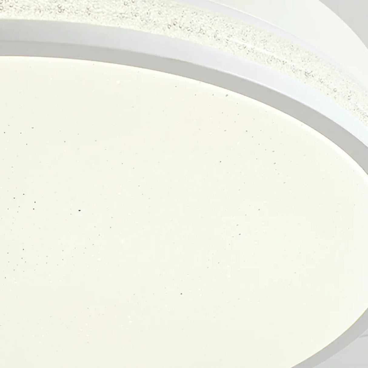 Minimalist 3 Blade Round Flush Mount Ceiling Fan Light Image - 13