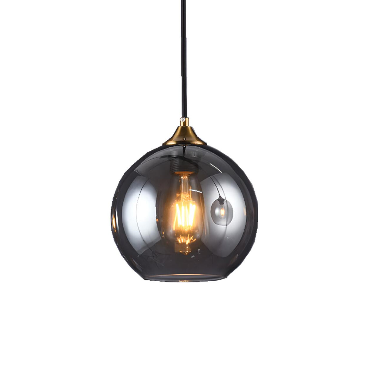 Minimalist 3-Light Globe LED Island Pendant Lights Image - 5