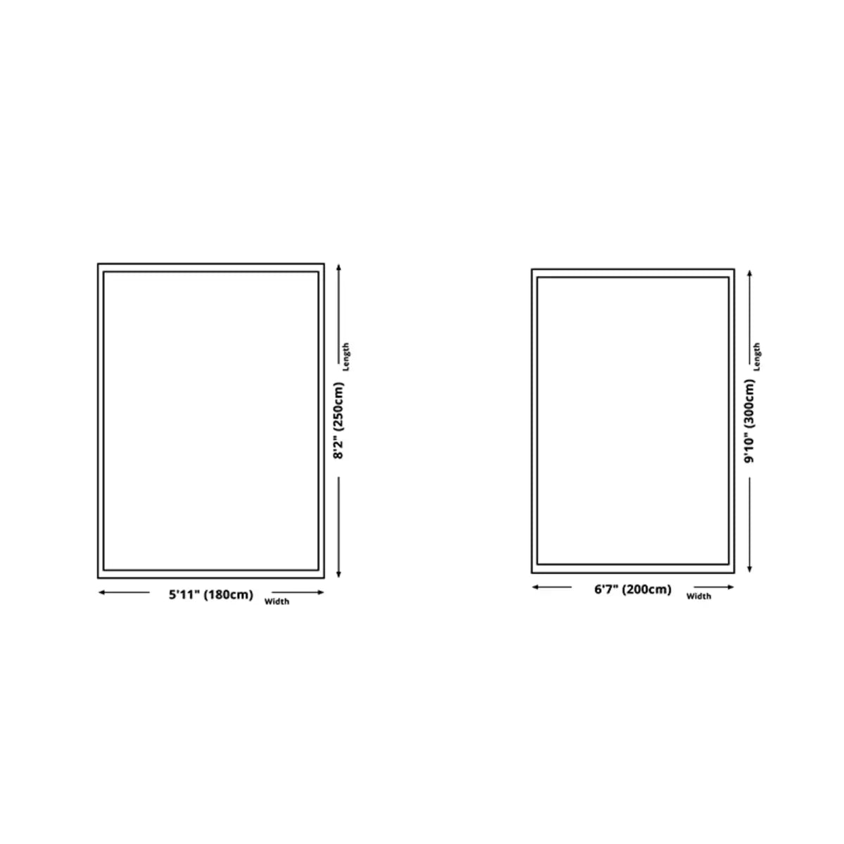 Minimalist Beige Rectangular Skid-Resistant Area Rug Image - 13