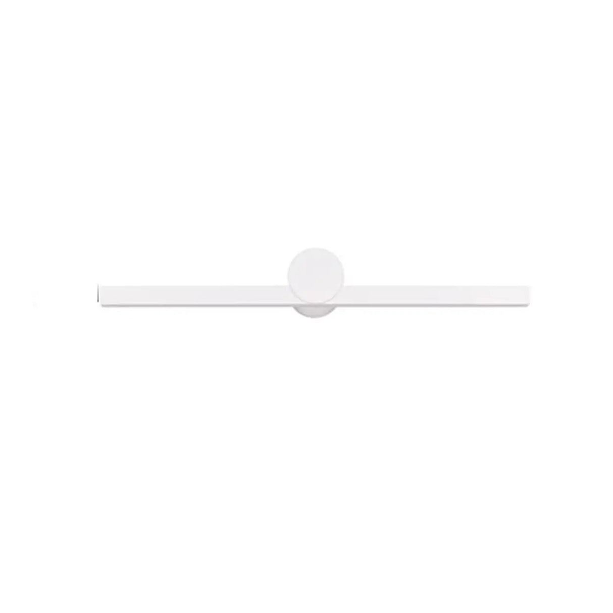 Minimalist Black Linear LED Vanity Wall Light Image - 7