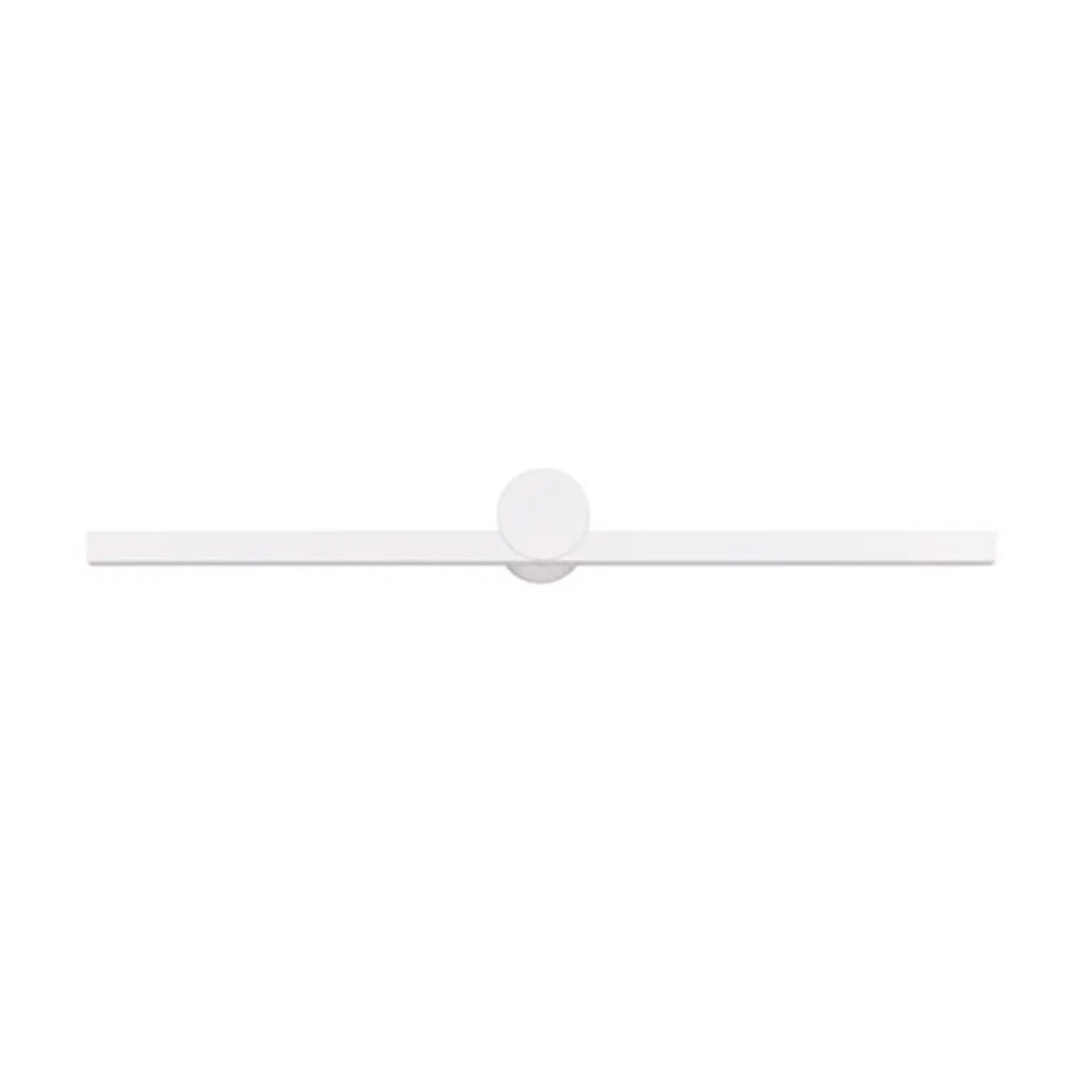 Minimalist Black Linear LED Vanity Wall Light Image - 9