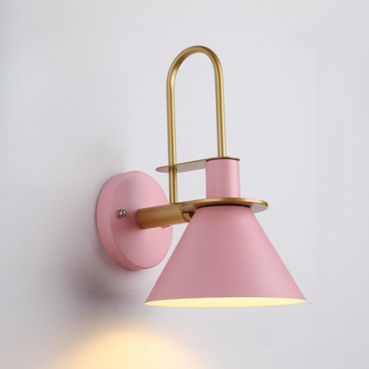 Minimalist Casual Cone Metal LED Wall Sconce Light Image - 9