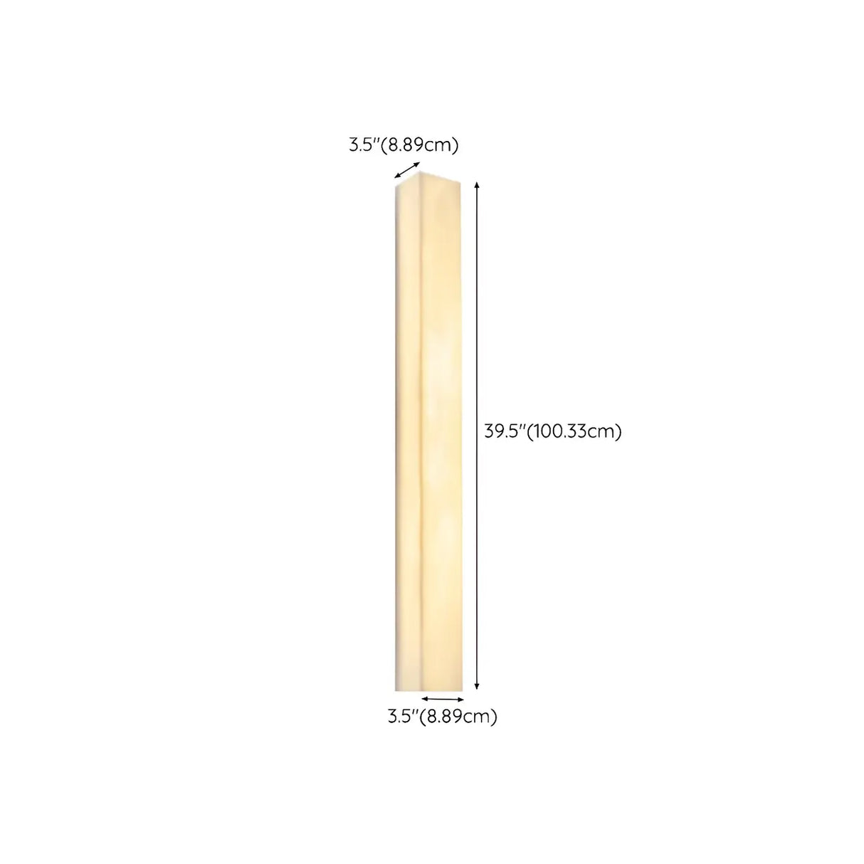 Minimalist Geometric Resin Outdoor Wall Light Fixture Image - 18