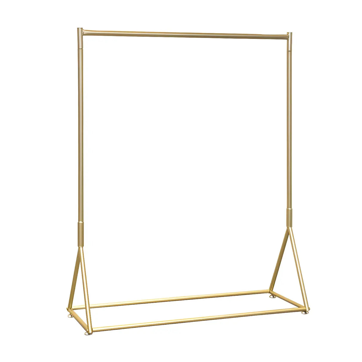 Minimalist Gold Metal Large Entryway Freestanding Coat Rack Image - 5