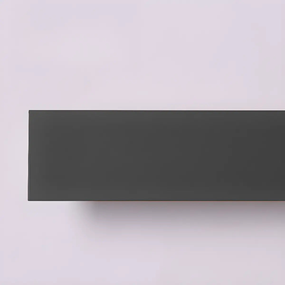 Minimalist Linear Long Outdoor LED Wall Light Black Image - 7